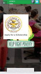 Mobile Screenshot of helpfightpoverty.org